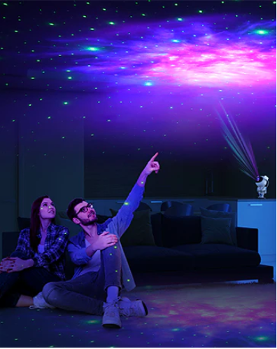 Lush Galaxy Astronaut Projector